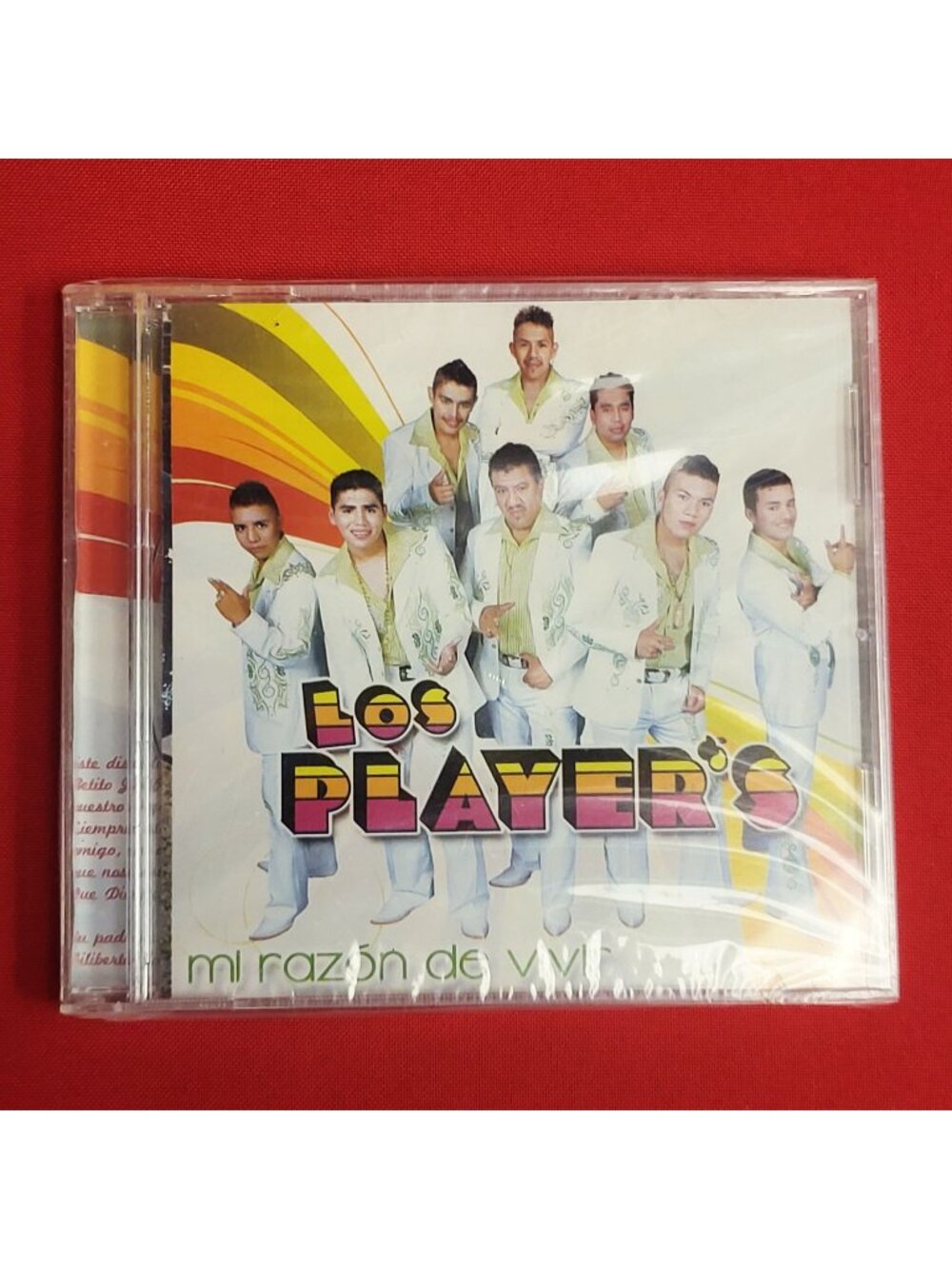 Los Players Mi Razón de Vivir Audio CD 2009 New Sealed